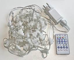 10m RGB LED String Lights – Remote & App Controlled (Indoor + Outdoor!)